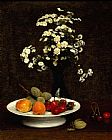Life Canvas Paintings - Still Life with Flowers